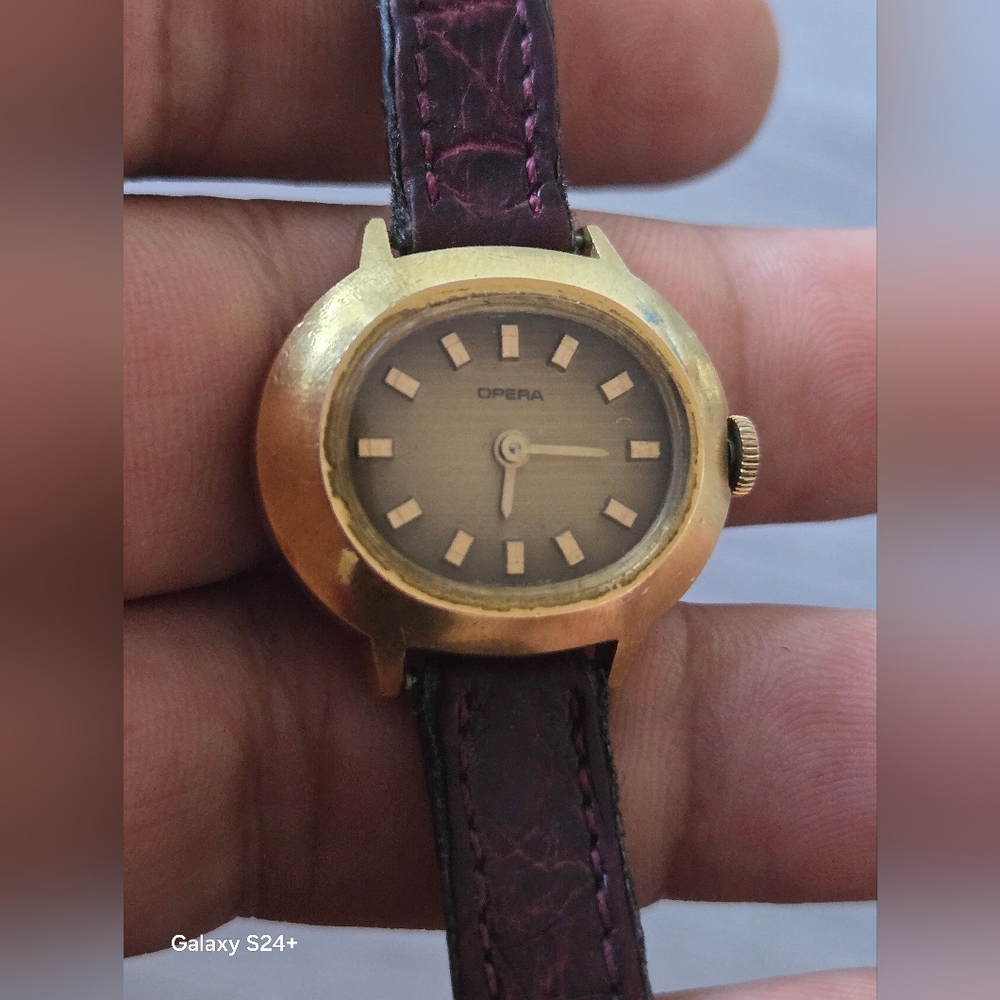 Vintage Montre OPERA Mecanique Fonctionnelle